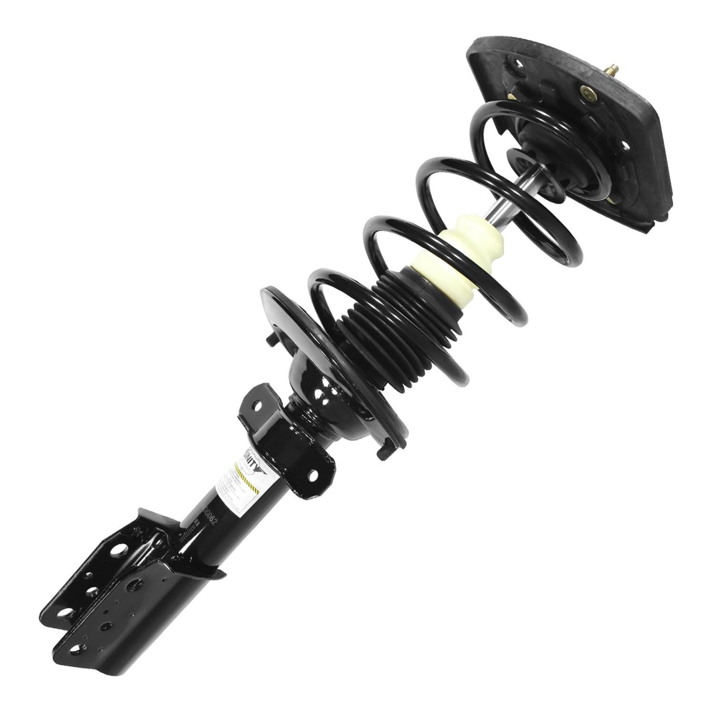 Angle View of Rear Right Suspension Strut and Coil Spring Assembly UNITY 15062