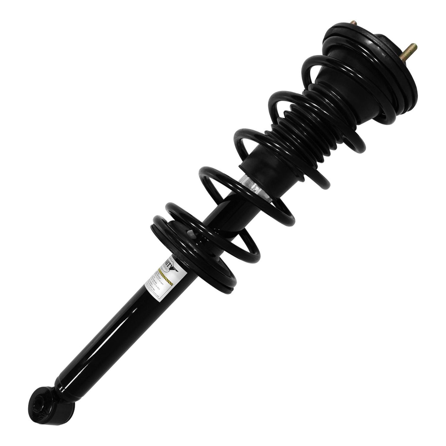 Angle View of Rear Suspension Strut and Coil Spring Assembly UNITY 15190