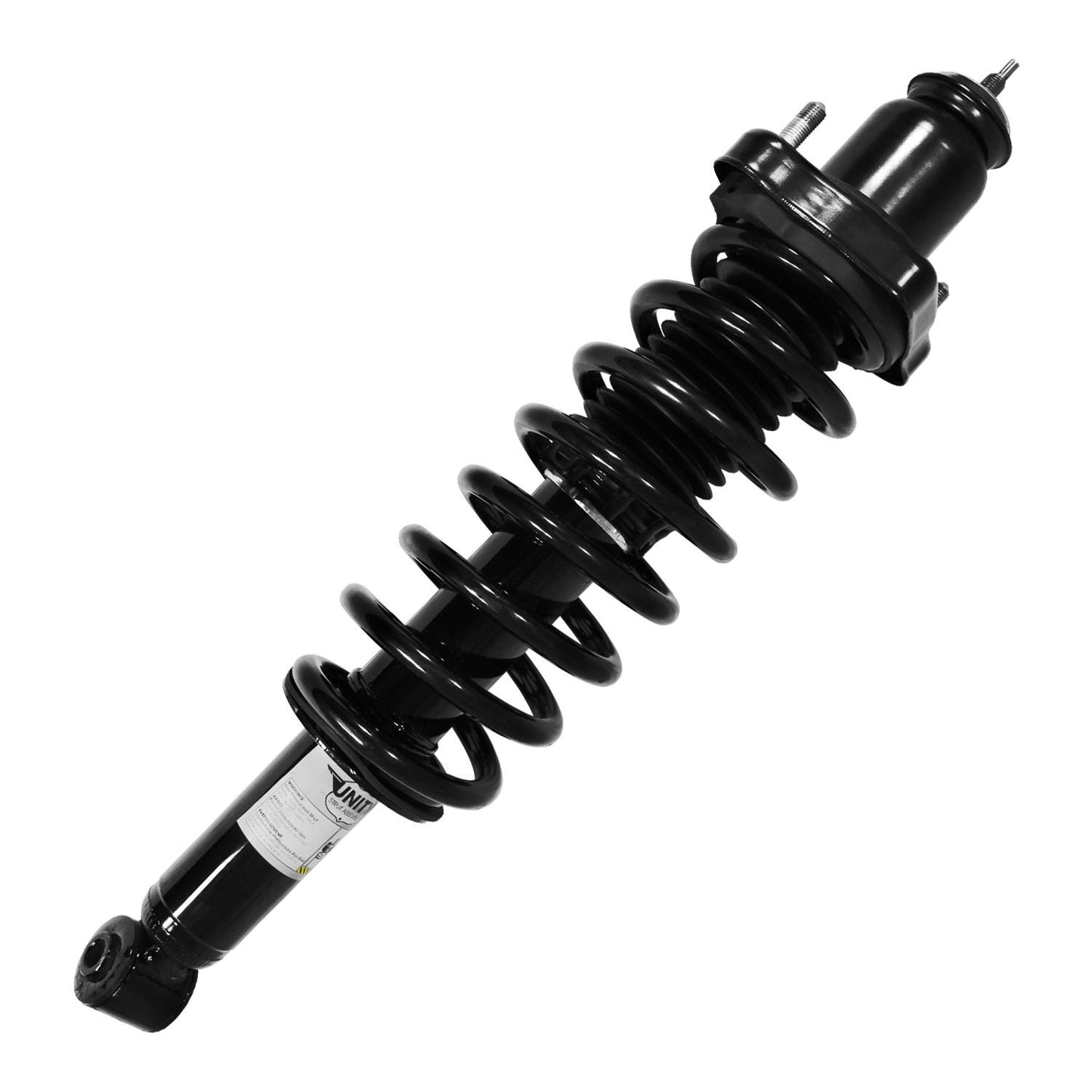 Angle View of Rear Suspension Strut and Coil Spring Assembly UNITY 15580