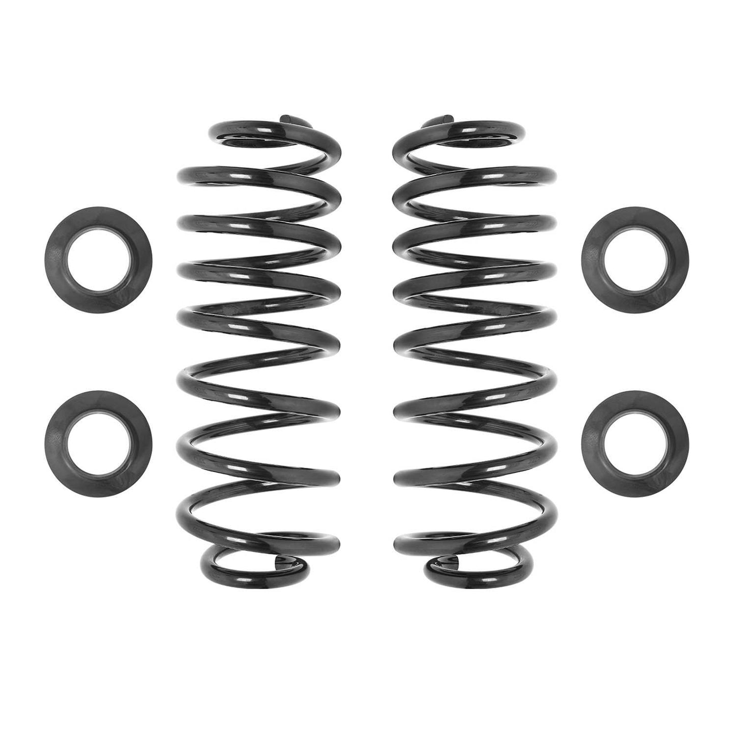 Angle View of Rear Air Spring to Coil Spring Conversion Kit UNITY 30-540000-HD