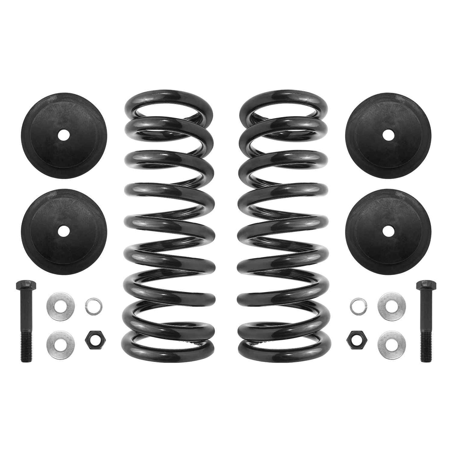 Front View of Rear Air Spring to Coil Spring Conversion Kit UNITY 30-572000-S