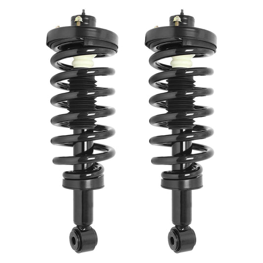 Angle View of Rear Air Spring to Coil Spring Conversion Kit UNITY 65080C