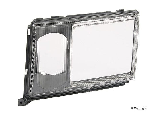 Top View of Left Headlight Door Bezel URO 0008260559