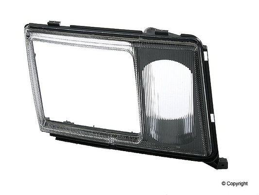 Top View of Right Headlight Door Bezel URO 0008260659