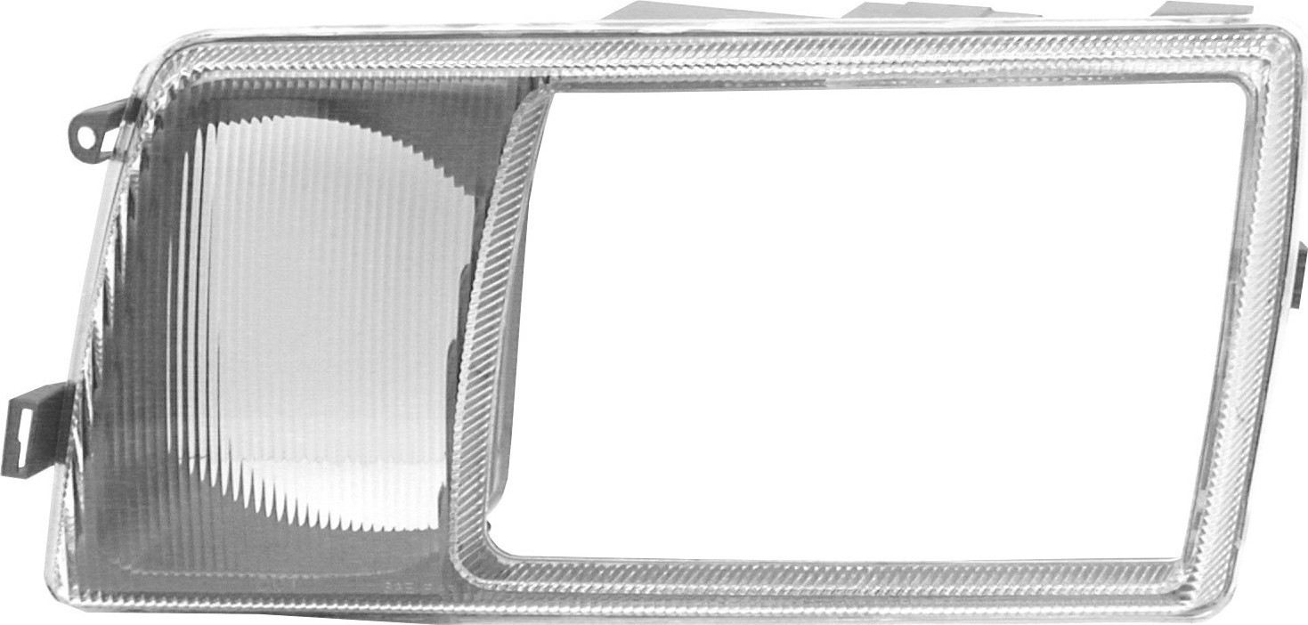 Front View of Left Headlight Door Bezel URO 0008260759