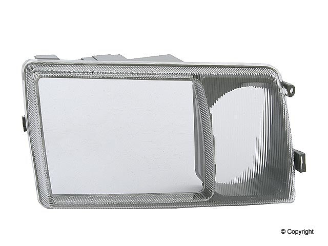 Top View of Right Headlight Door Bezel URO 0008260859