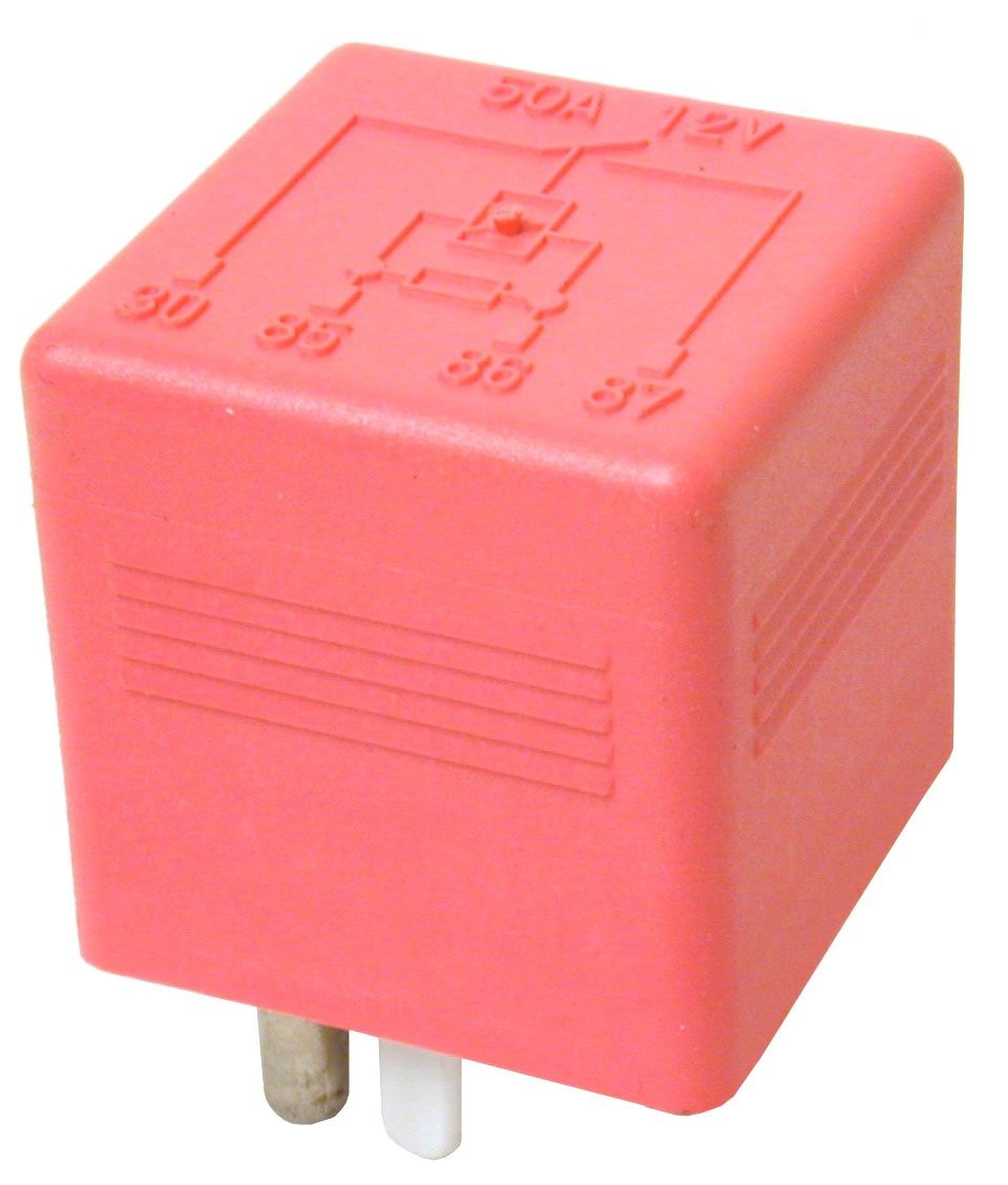 Front View of Convertible Top Relay URO 0015427419