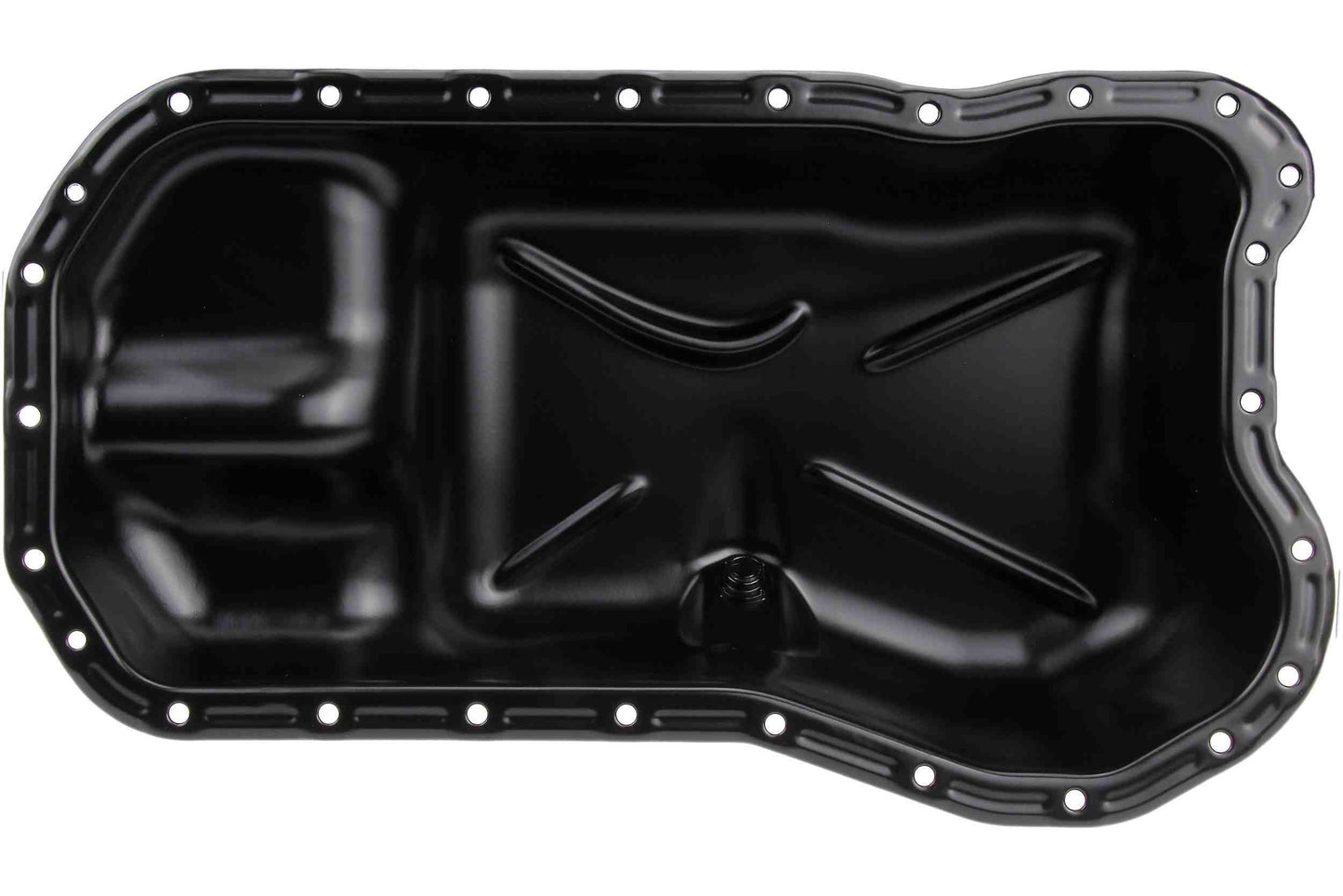 Left View of Engine Oil Pan URO 021103601B