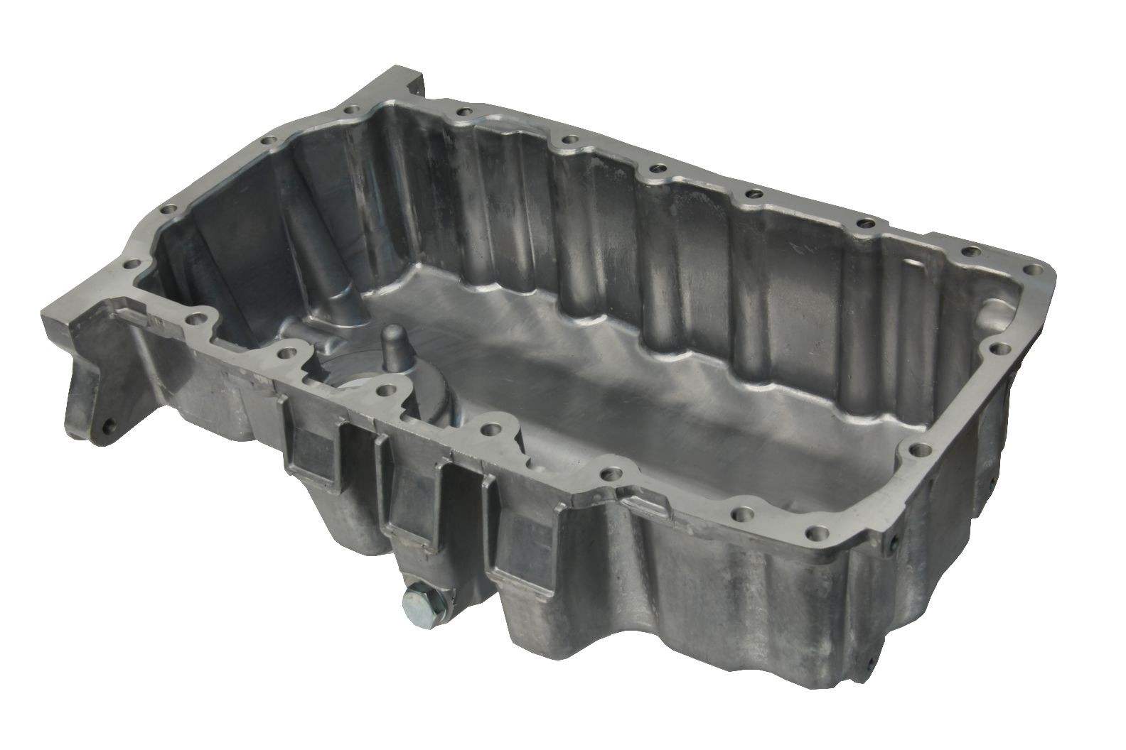 Side View of Engine Oil Pan URO 03G103603AD