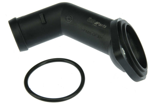 Front View of Engine Coolant Thermostat Housing URO 06A121121C