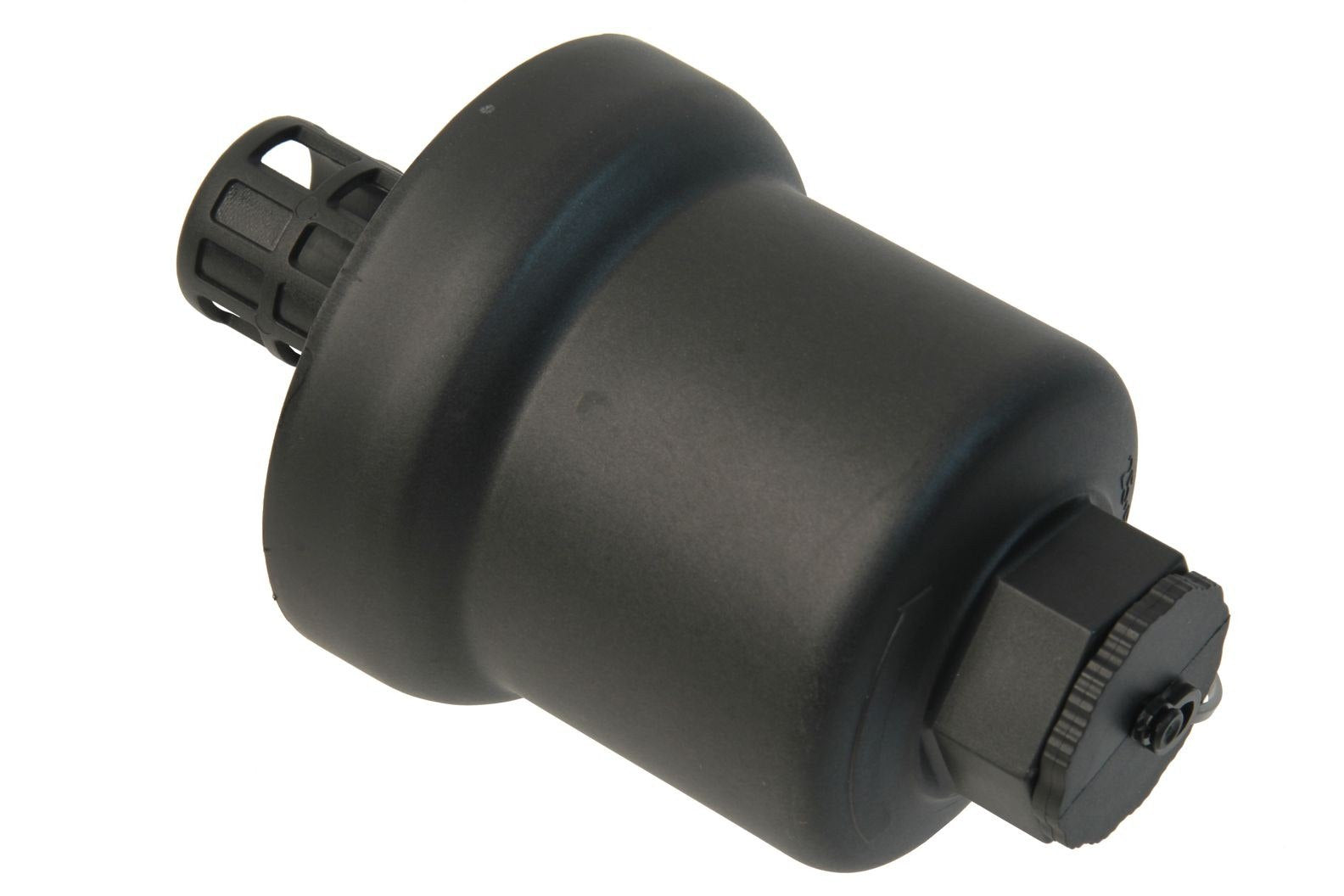 Side View of Engine Oil Filter Housing Cover URO 06D115408B