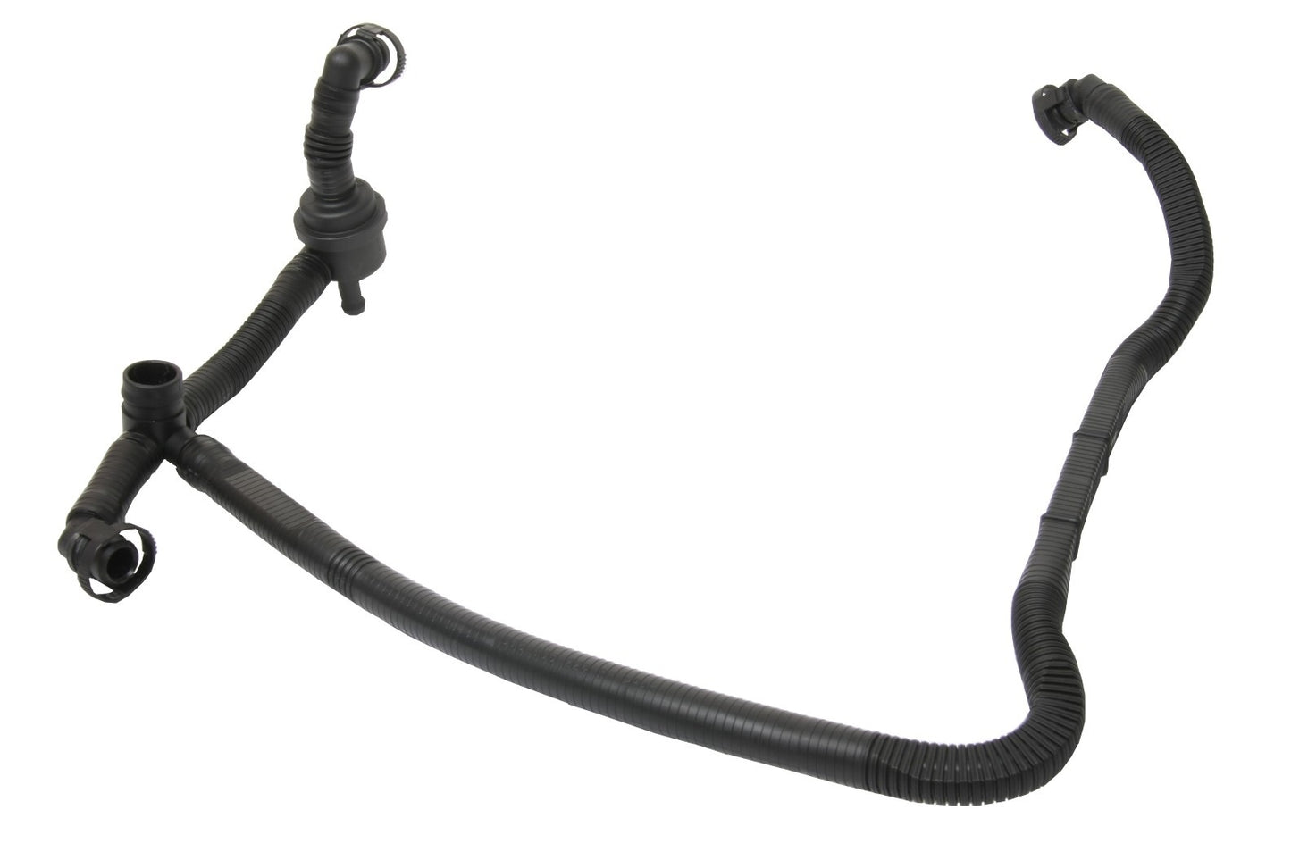 Front View of Engine Crankcase Breather Hose URO 078103224R