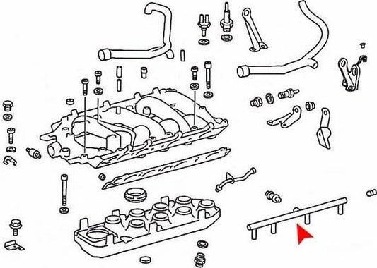 Accessories 1 View of Engine Air Distribution Hose URO 1160942582