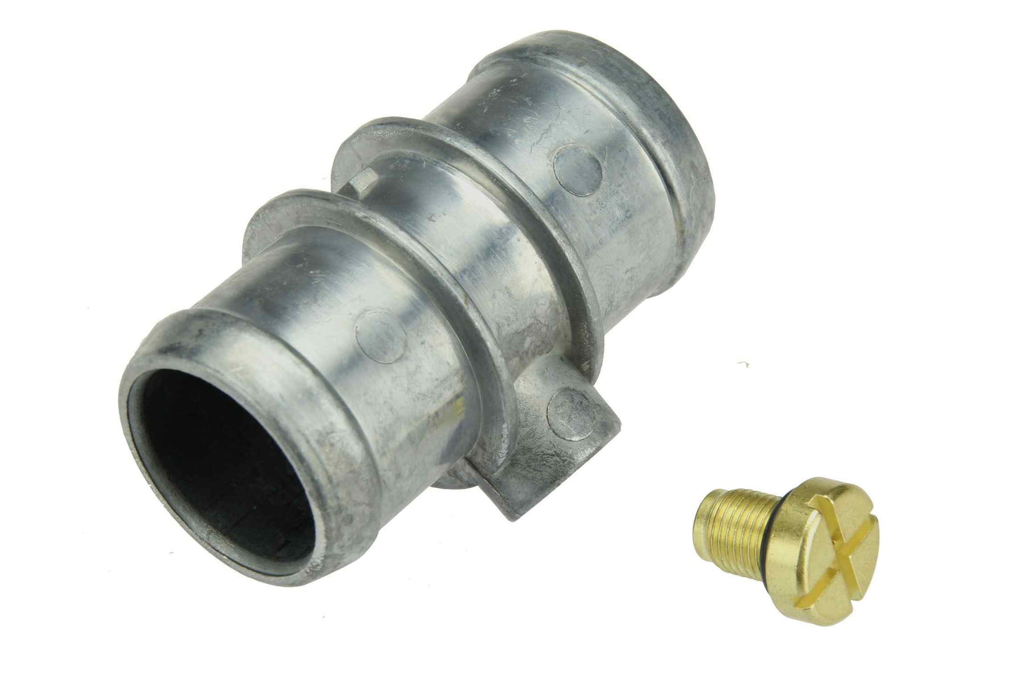 Left View of Radiator Coolant Hose Connector URO 17127515502PRM