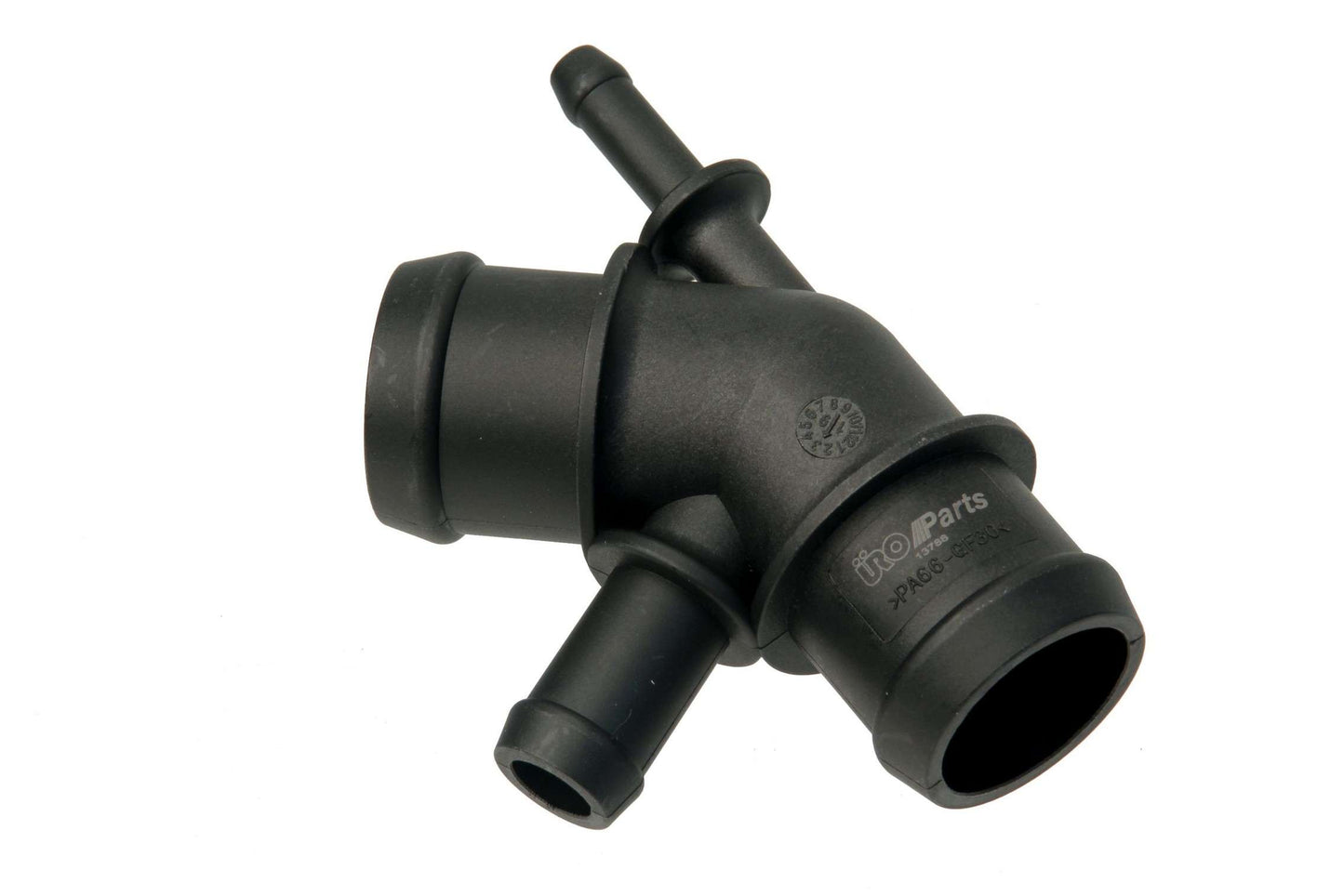 Front View of Radiator Coolant Hose Connector URO 1J0121087C