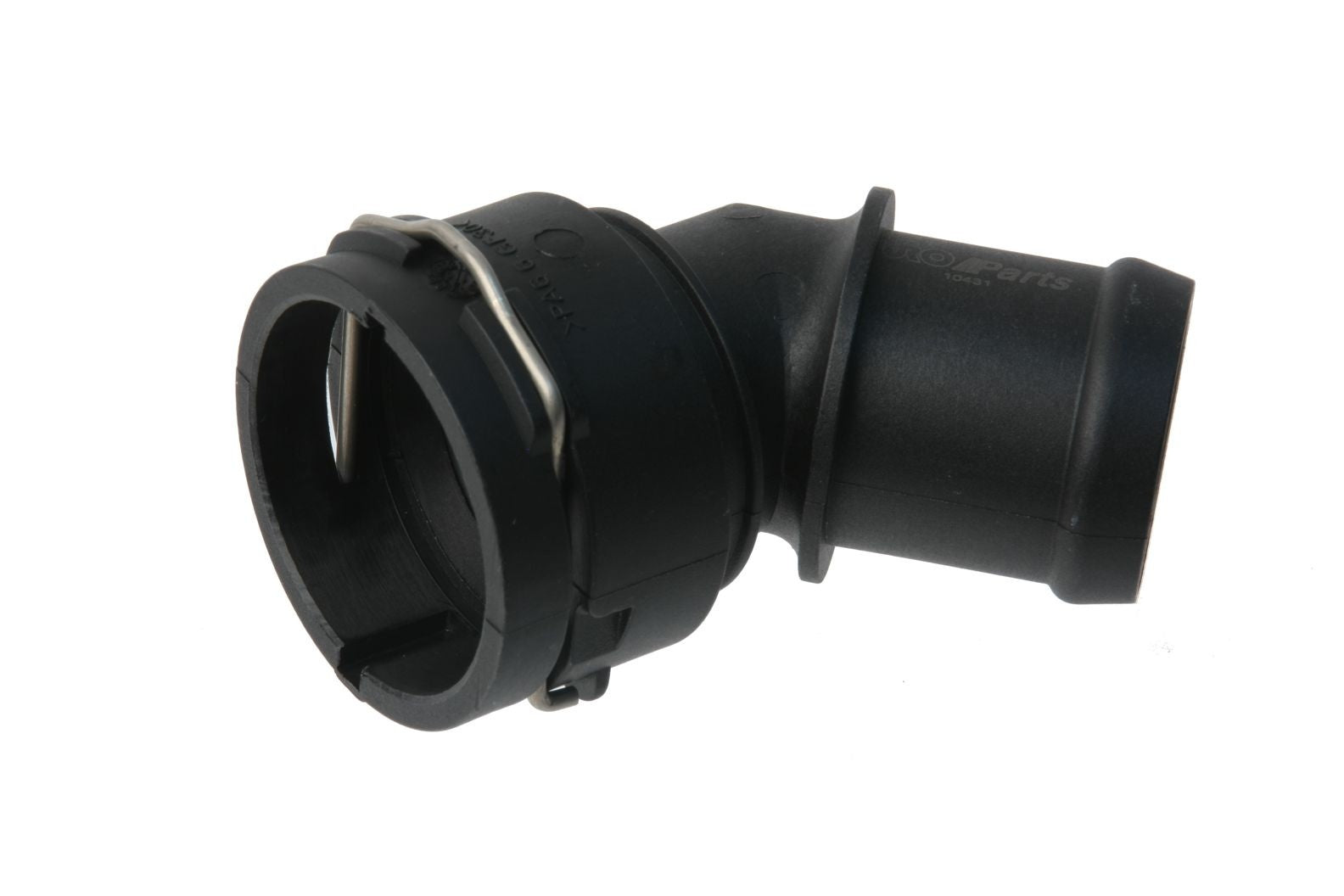 Front View of Radiator Coolant Hose Connector URO 1J0122291