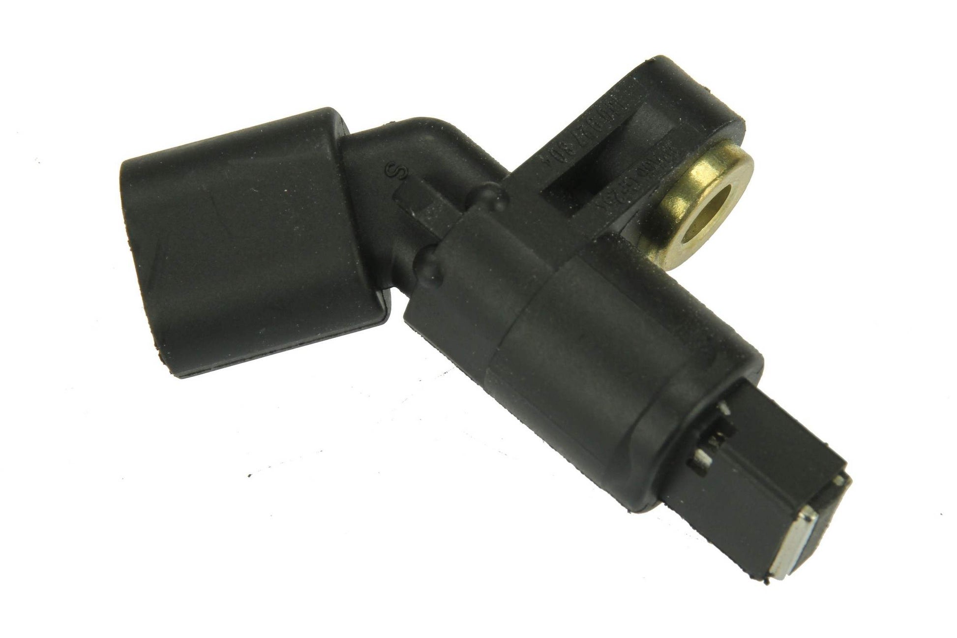 Side View of Front Right ABS Wheel Speed Sensor URO 1J0927804