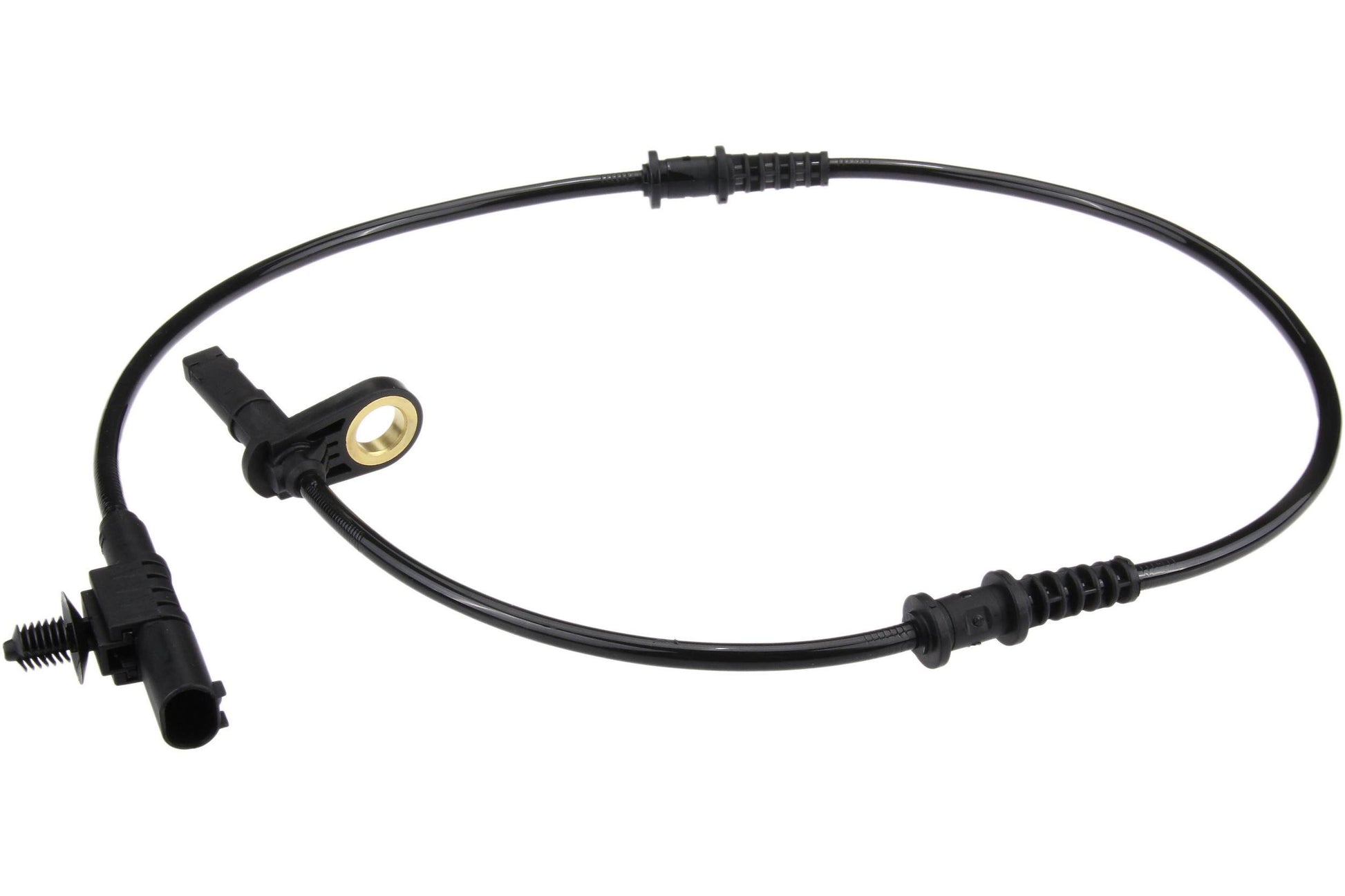 Front View of Front Left ABS Wheel Speed Sensor URO 2115402917