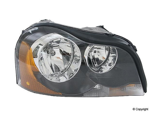 Top View of Right Headlight Assembly URO 30744010