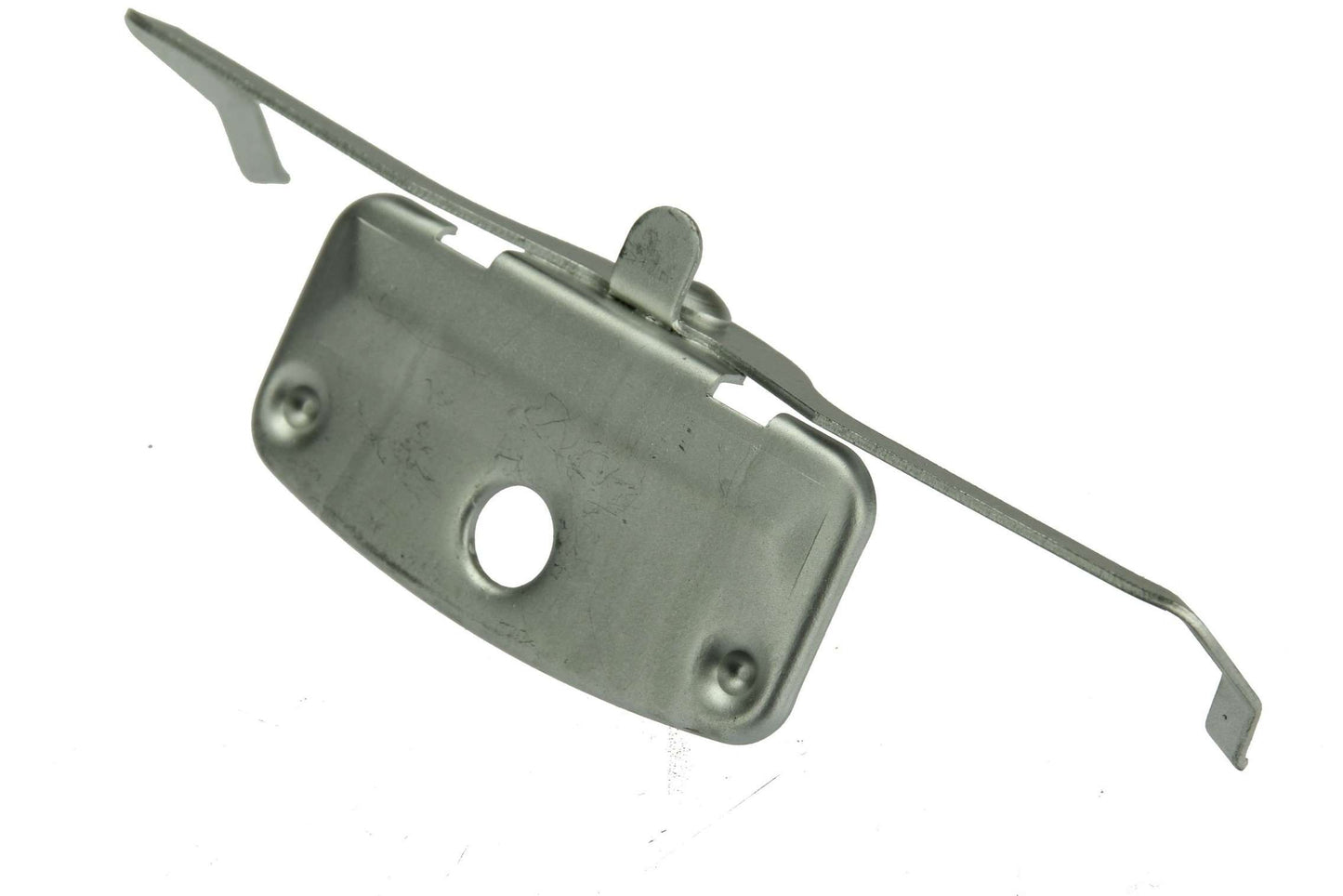 Front View of Front Left Disc Brake Pad Retaining Clip URO 34116757253