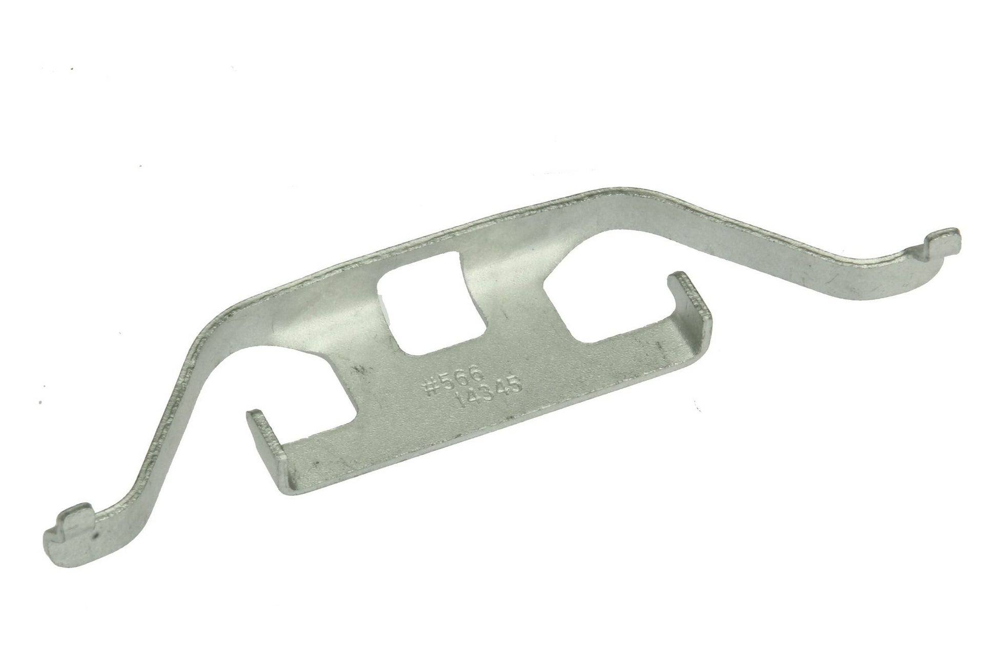 Side View of Rear Left Disc Brake Pad Retaining Clip URO 34216753675