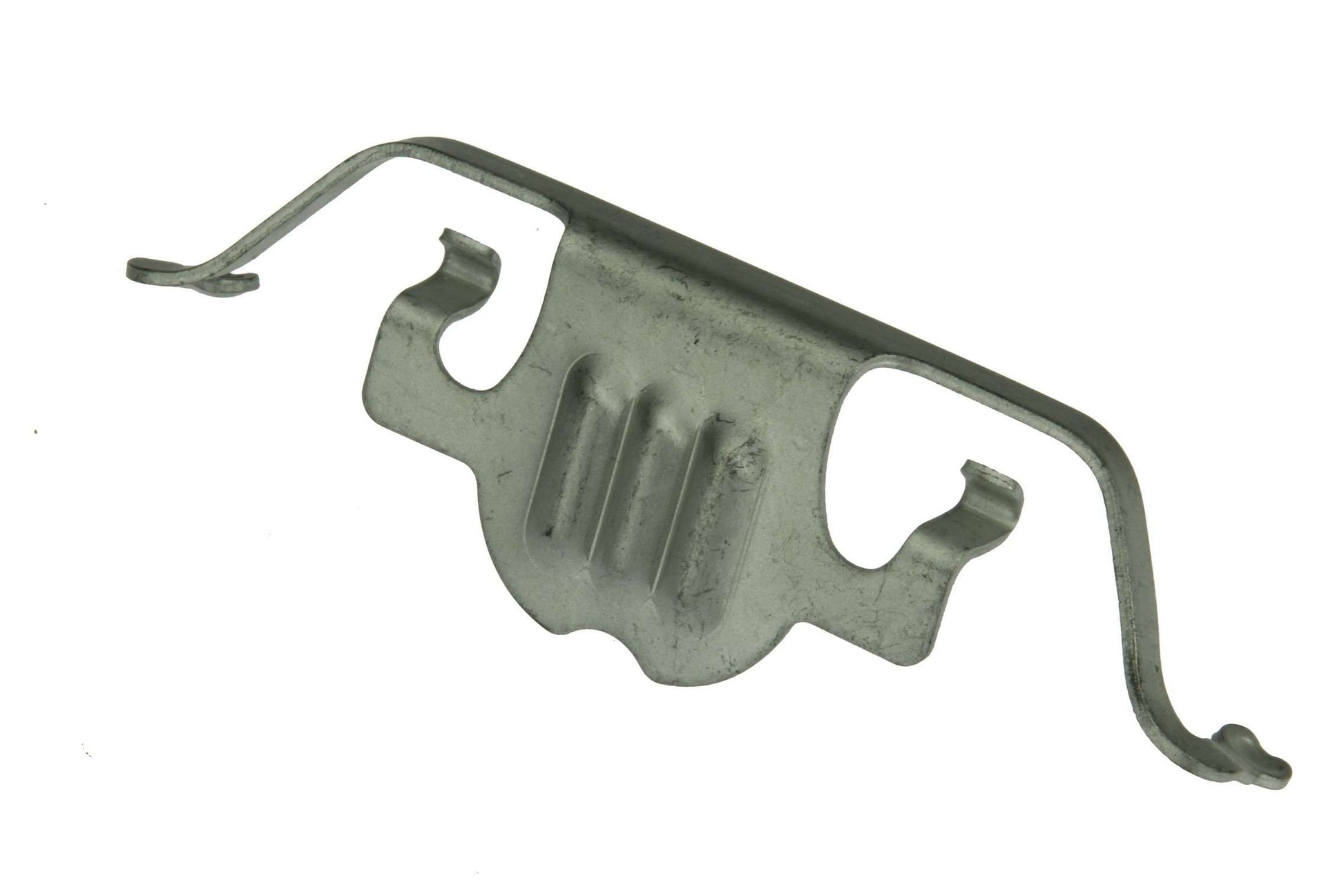 Front View of Rear Left Disc Brake Pad Retaining Clip URO 34216758059