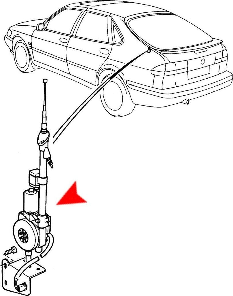 Accessories 1 View of Antenna Mast URO 5035944