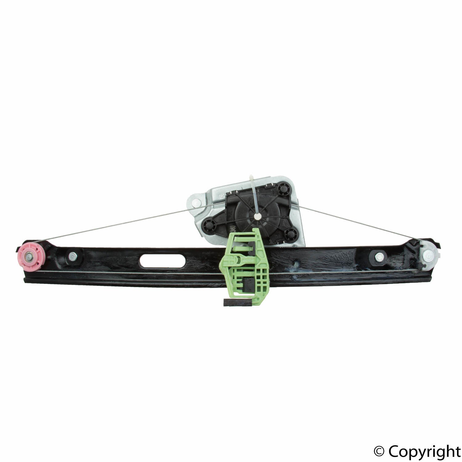 Top View of Rear Right Window Regulator URO 51357140590PRM