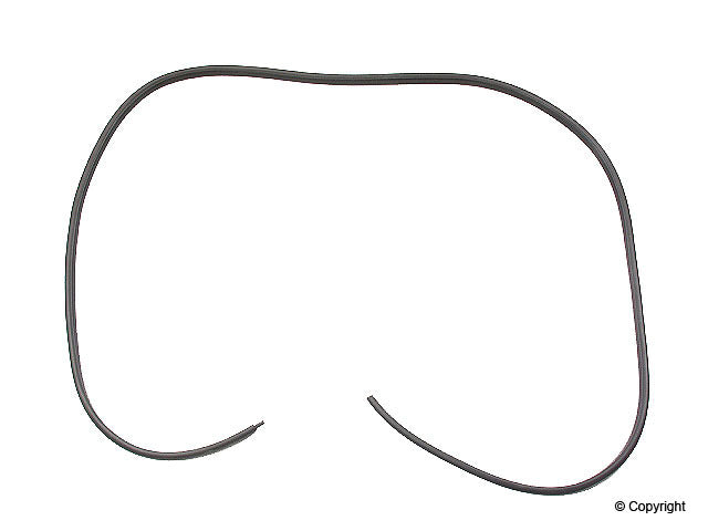 Top View of Rear Trunk Lid Seal URO 51711884149