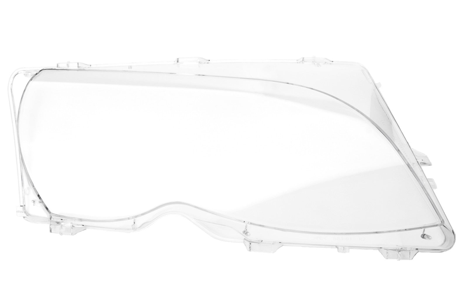 Front View of Right Headlight Lens URO 63126923412