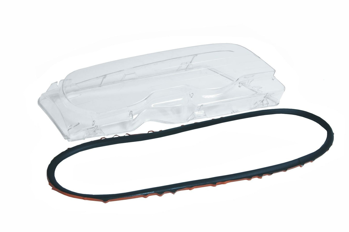 Front View of Right Headlight Lens URO 63128382192KIT