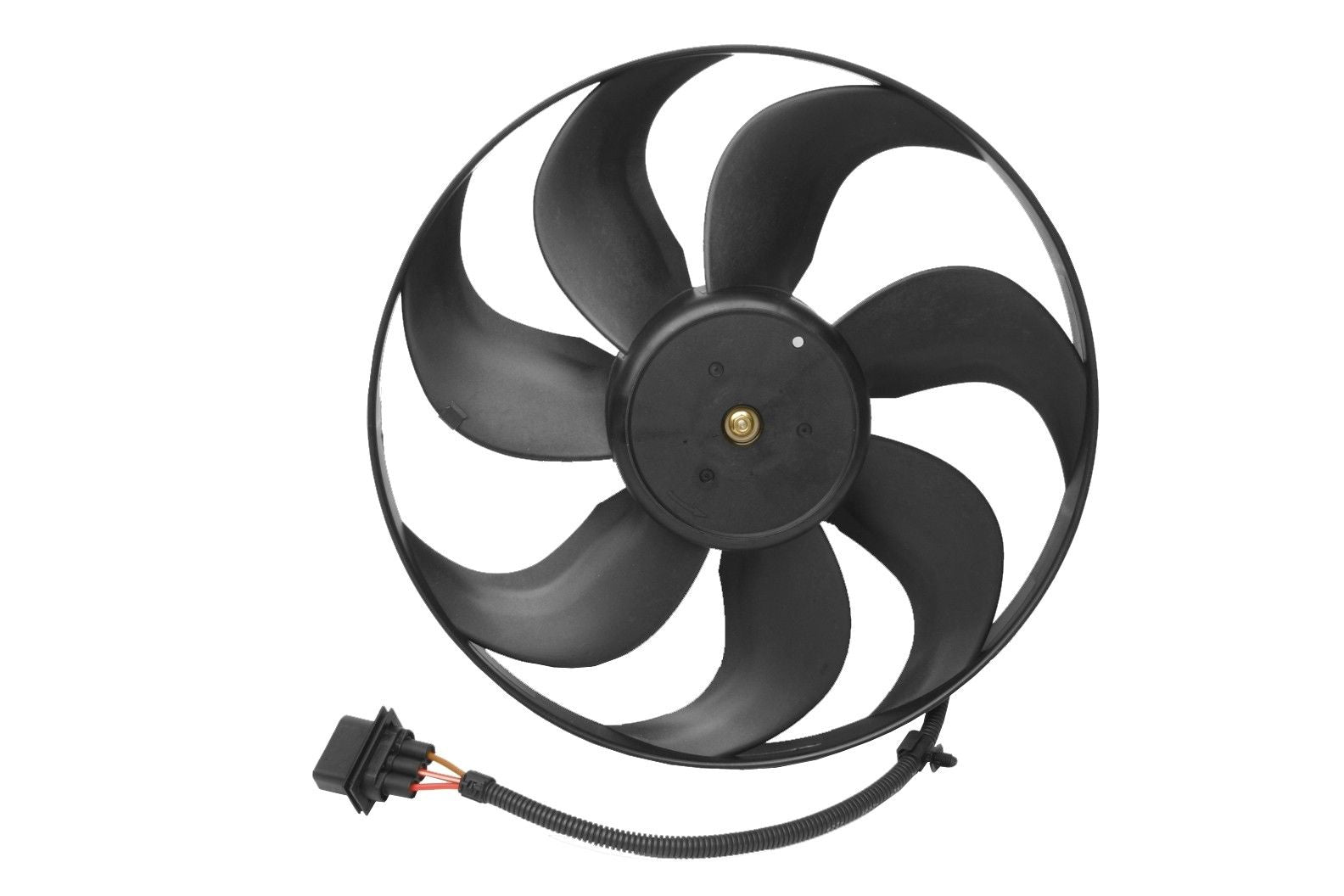 Front View of Left Auxiliary Engine Cooling Fan Assembly URO 6X0959455F