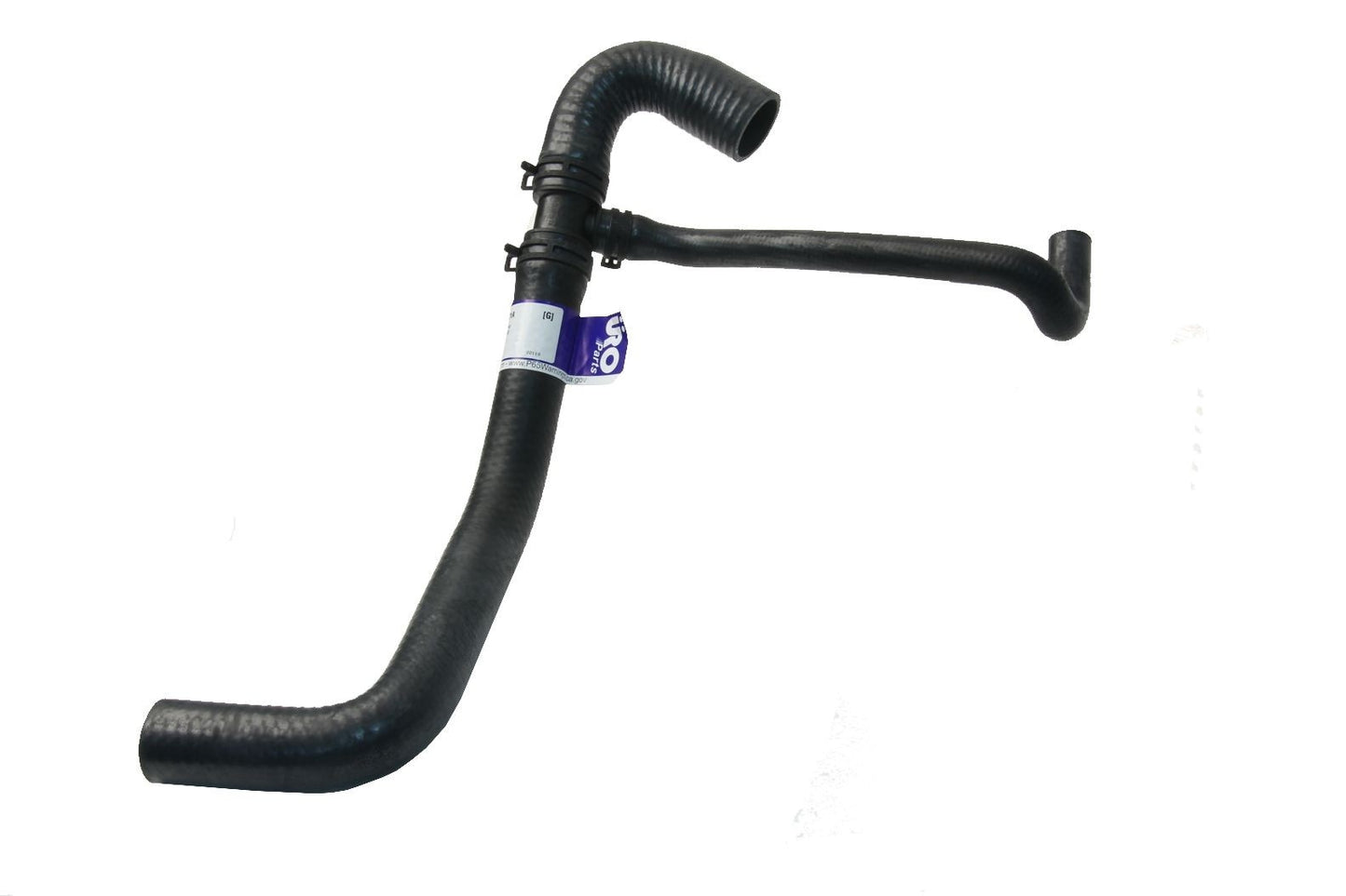 Front View of Radiator Coolant Hose URO 7D0122101A