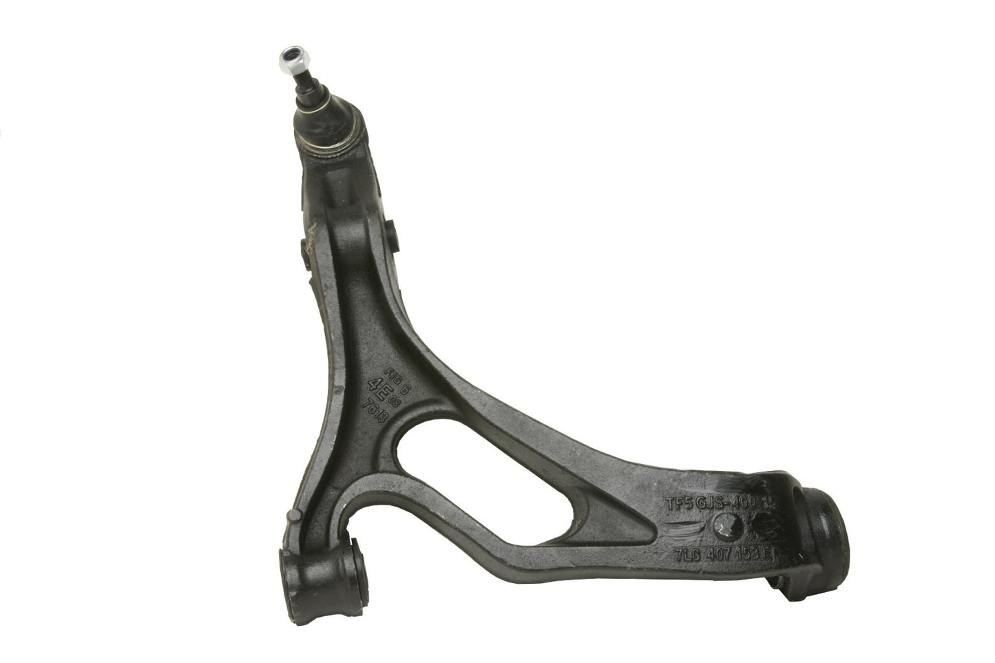 Front View of Front Left Suspension Control Arm URO 7L0407151H