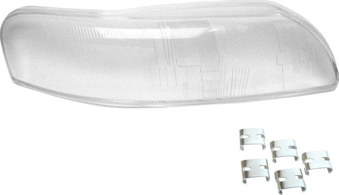 Front View of Right Headlight Lens URO 8693584LENS