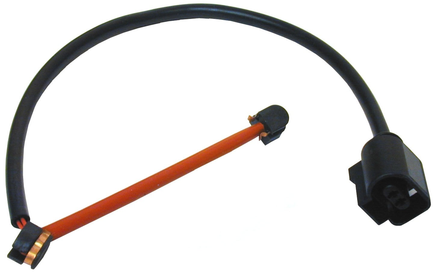 Front View of Front Left Disc Brake Pad Wear Sensor URO 95561236550