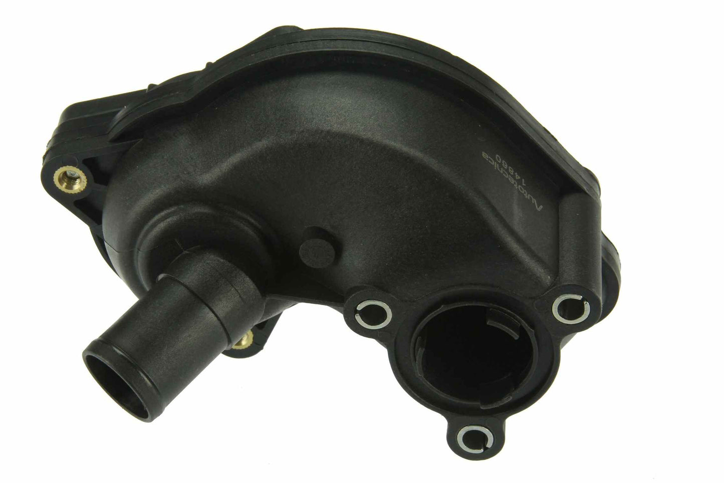 Side View of Engine Coolant Thermostat / Water Inlet Assembly URO FD0712940