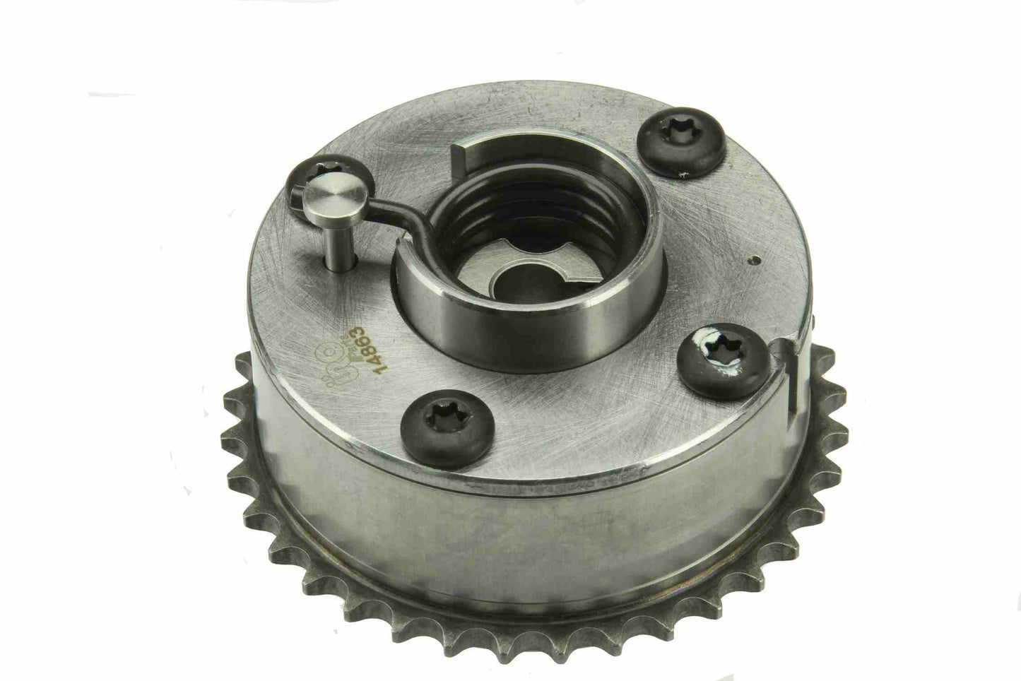 Side View of Right Engine Variable Valve Timing (VVT) Sprocket URO GM1414887