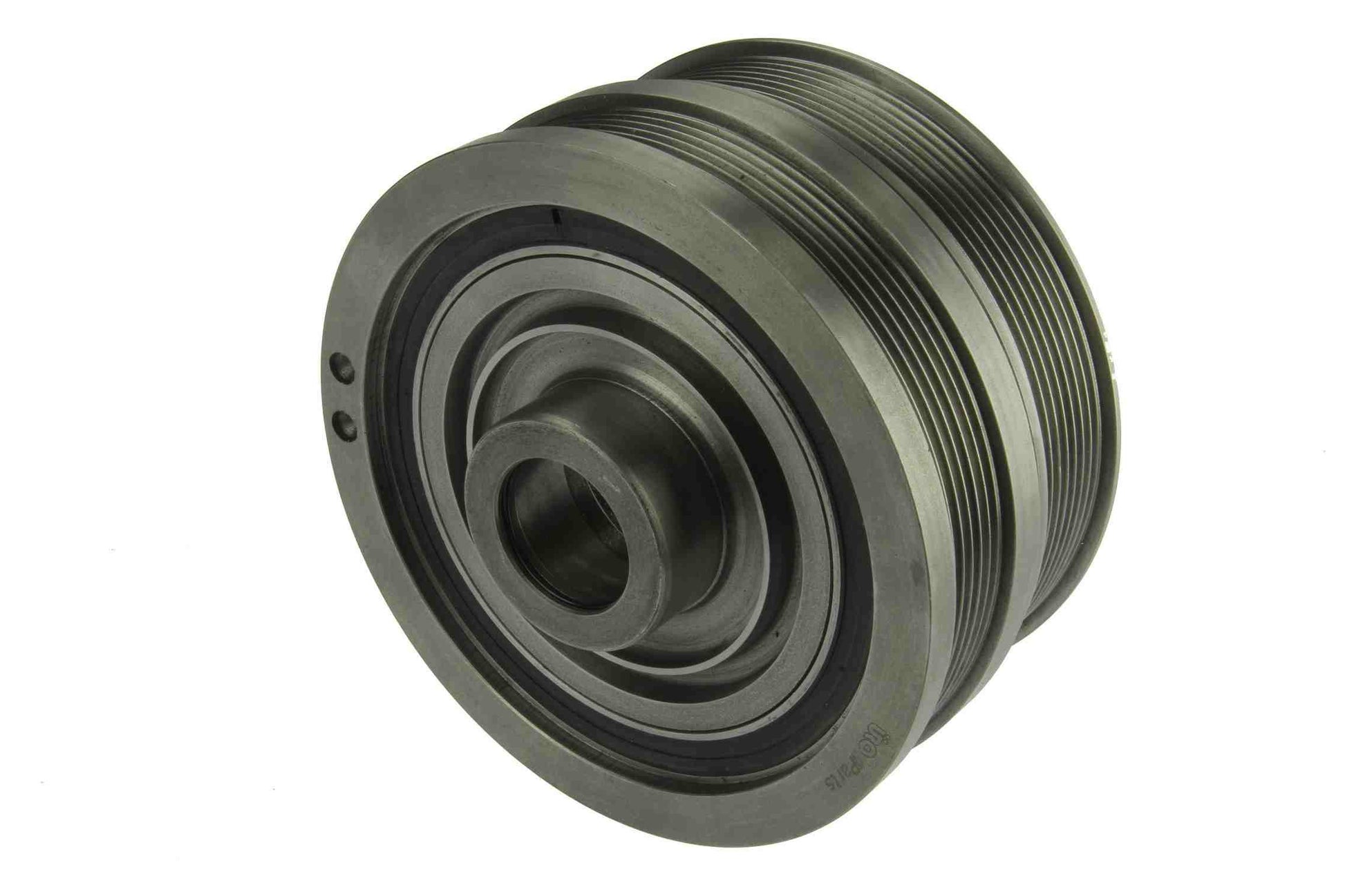 Front View of Engine Crankshaft Pulley URO LR002446