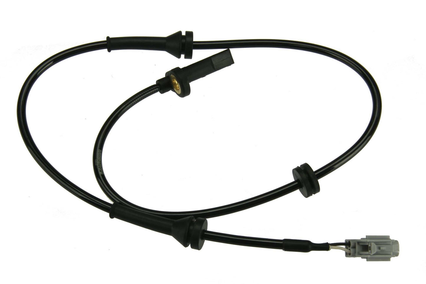 Side View of Front Left ABS Wheel Speed Sensor URO NI1115522