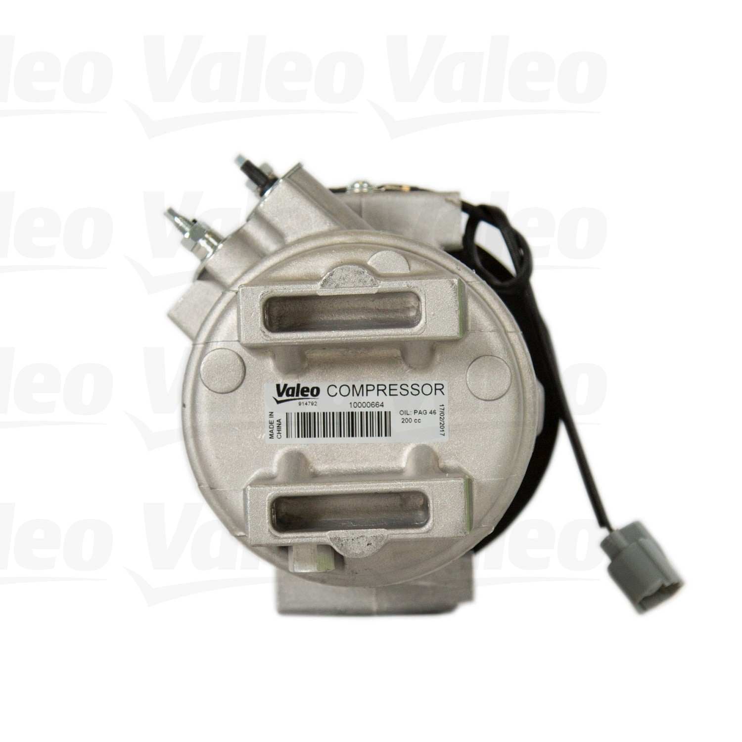 Back View of A/C Compressor VALEO 10000664