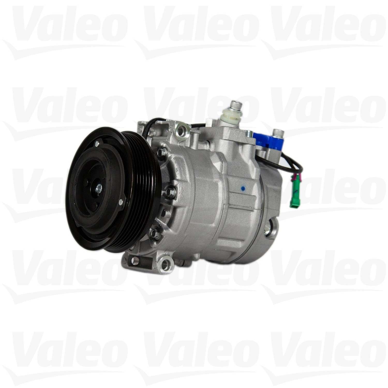 Angle View of A/C Compressor VALEO 10000709