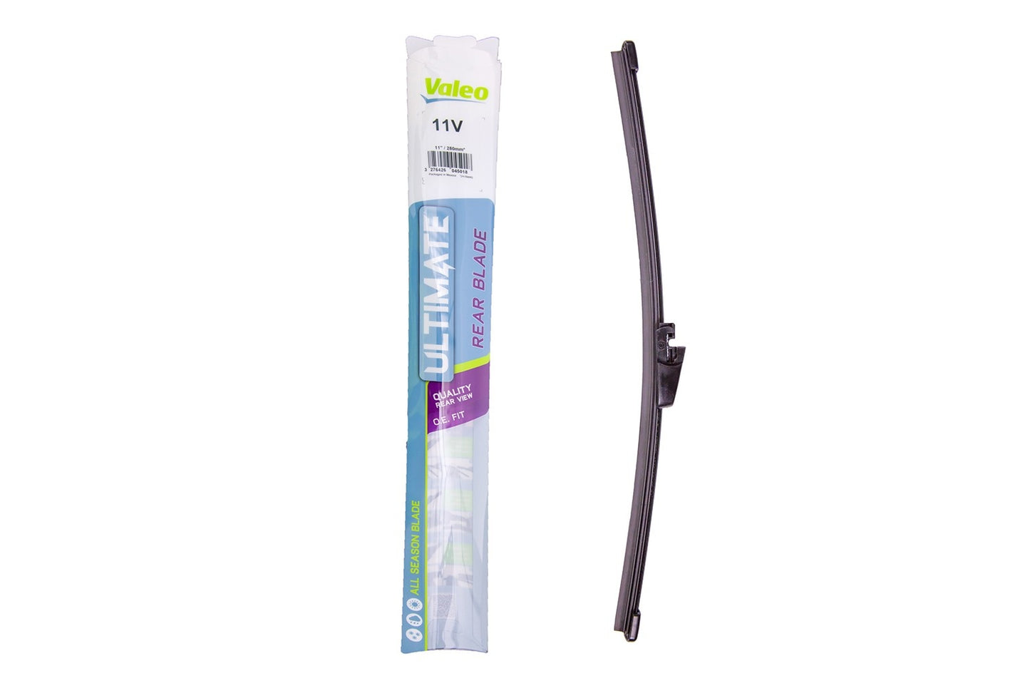 Package View of Rear Windshield Wiper Blade VALEO 11V