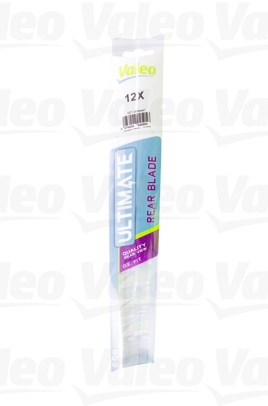 Package View of Rear Windshield Wiper Blade VALEO 12X