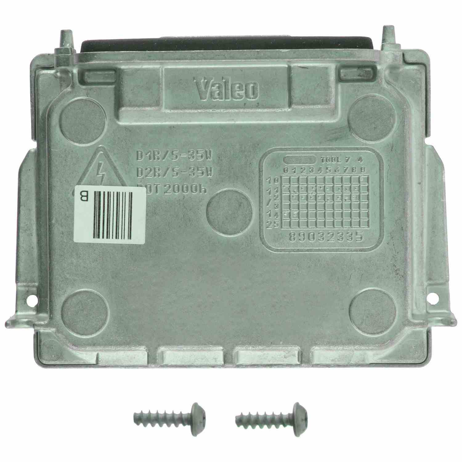 Back View of High Intensity Discharge (HID) Lighting Ballast VALEO 43731