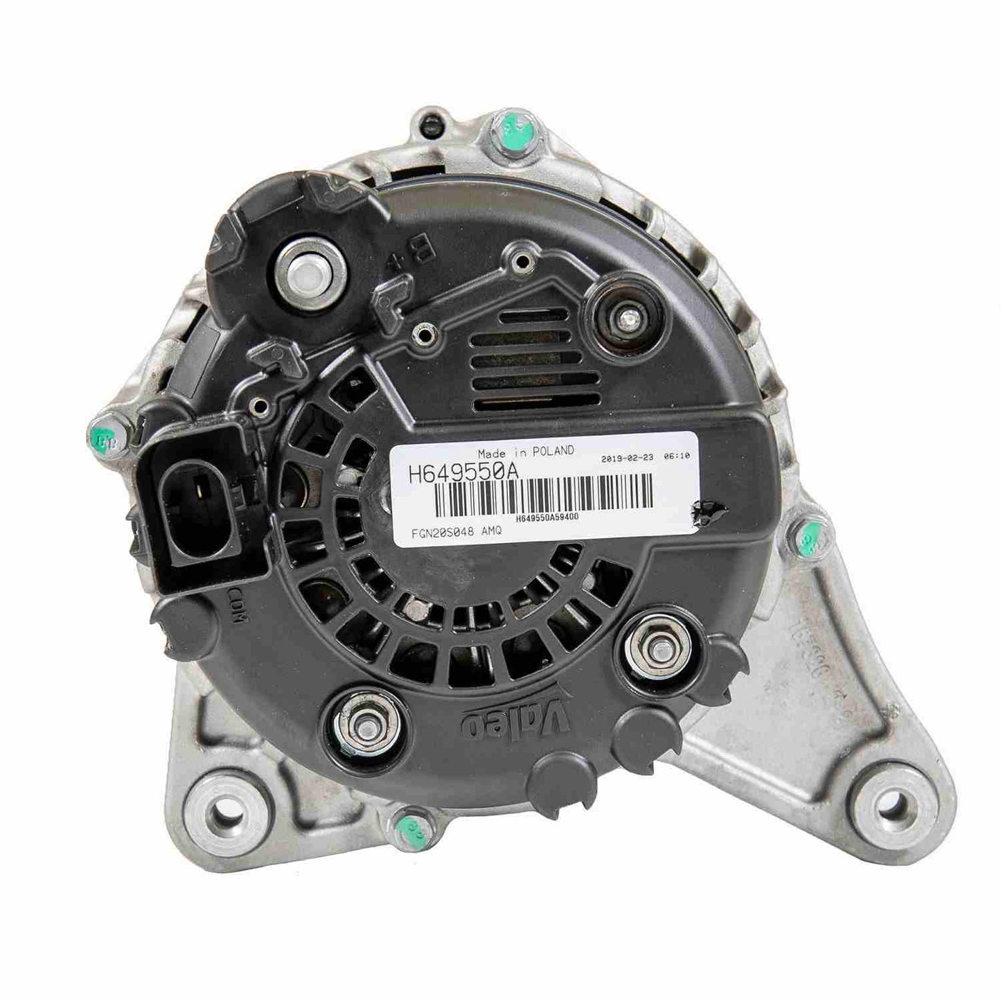 Back View of Alternator VALEO 443271