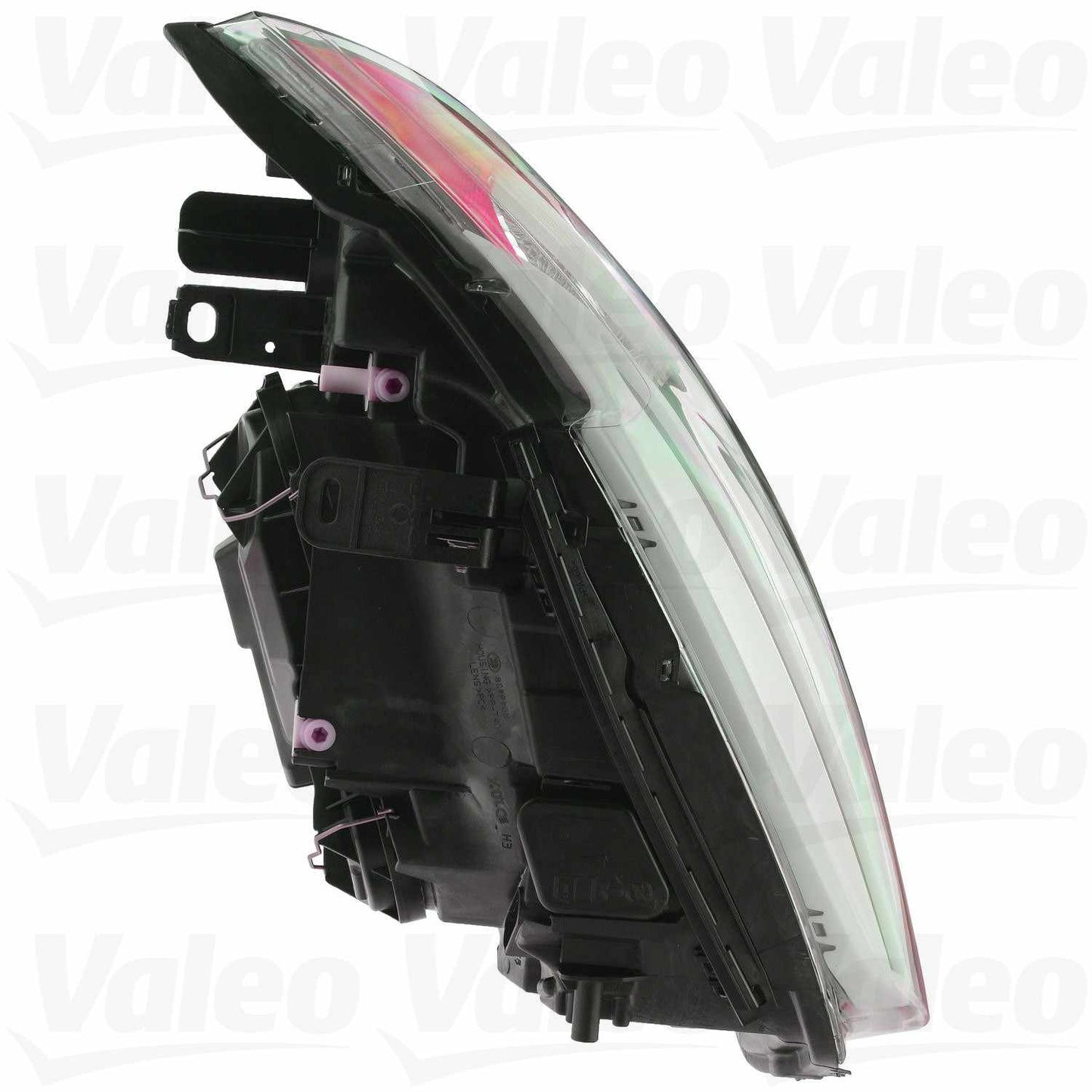 Angle View of Front Left Headlight Assembly VALEO 44803