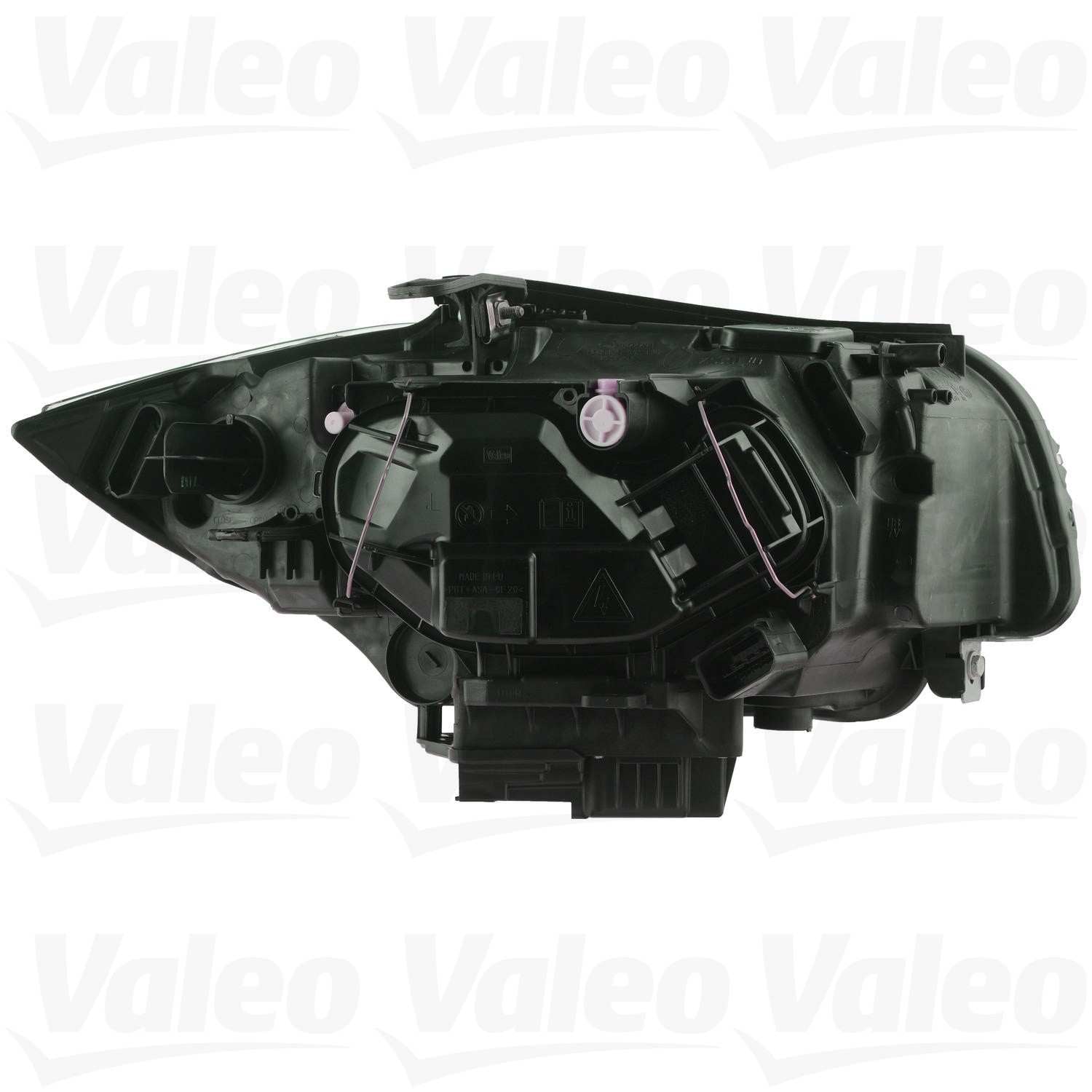 Back View of Front Left Headlight Assembly VALEO 44803