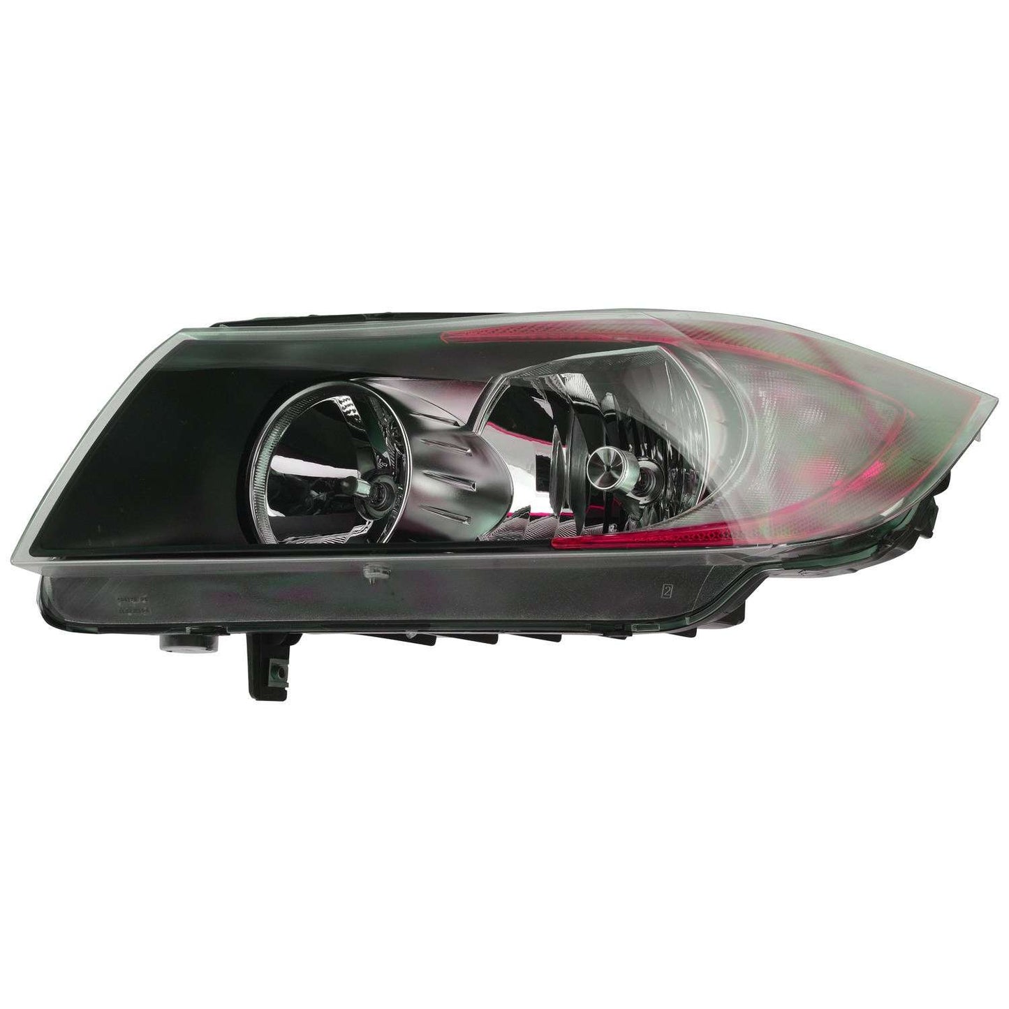 Front View of Headlight Assembly VALEO 44809