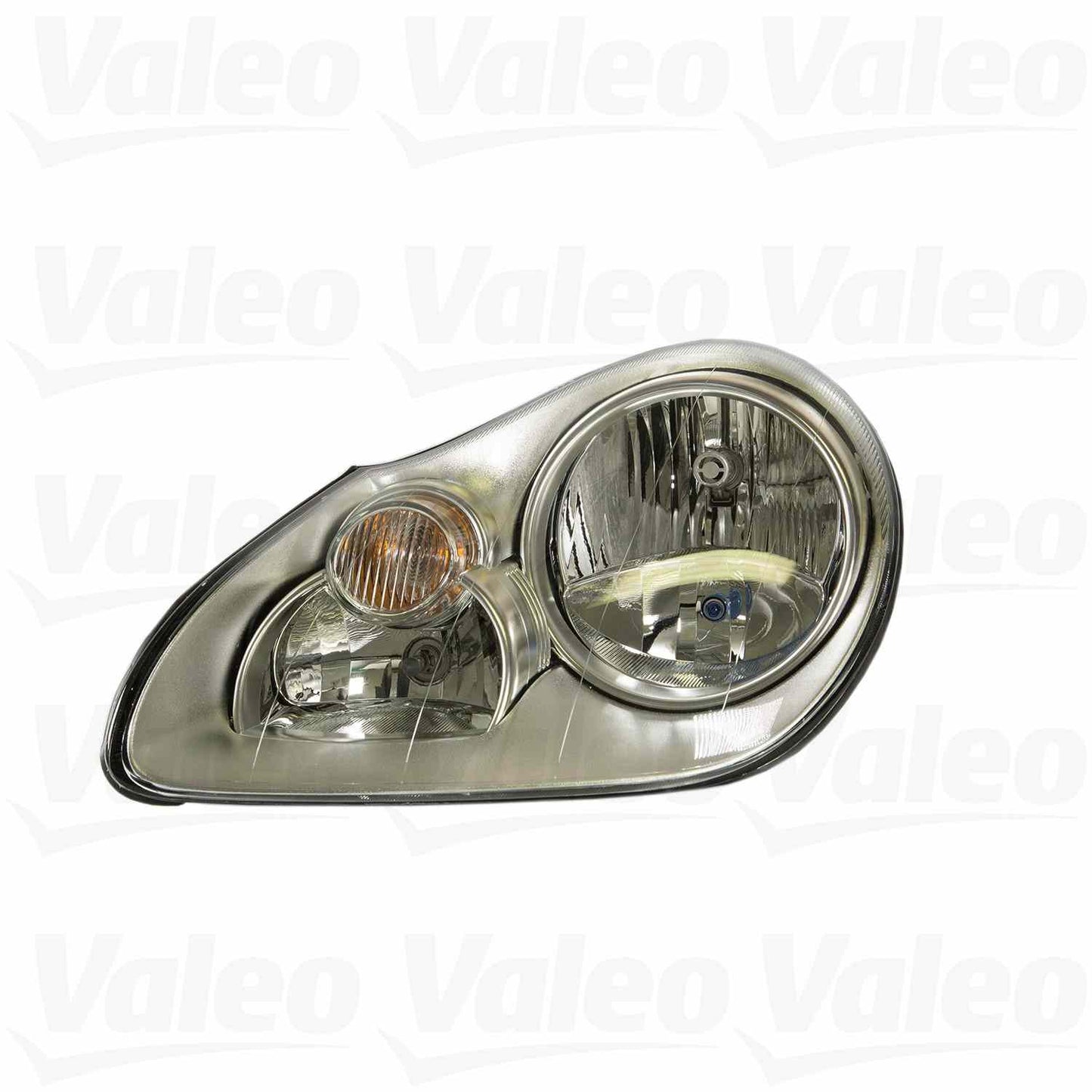 Front View of Left Headlight Assembly VALEO 46658